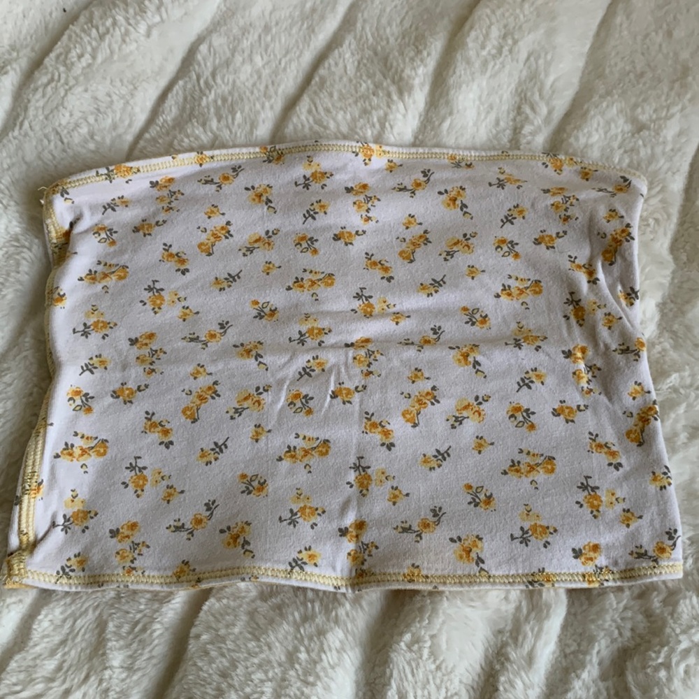 Floral crop top